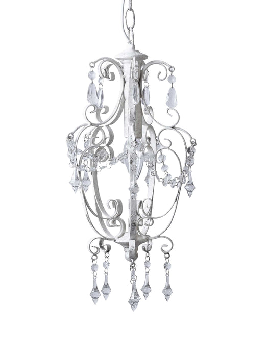 Small Juliet Chandelier - Antique White