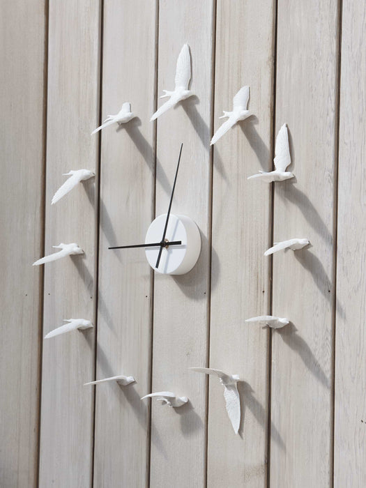 Circling Swallows Clock