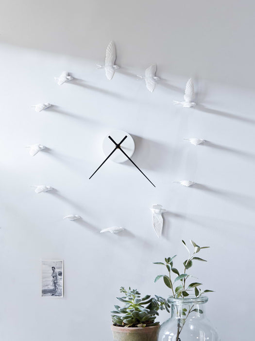 Circling Swallows Clock