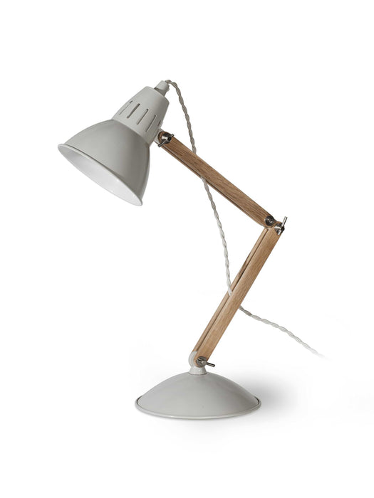 Wood & Metal Desk Lamp