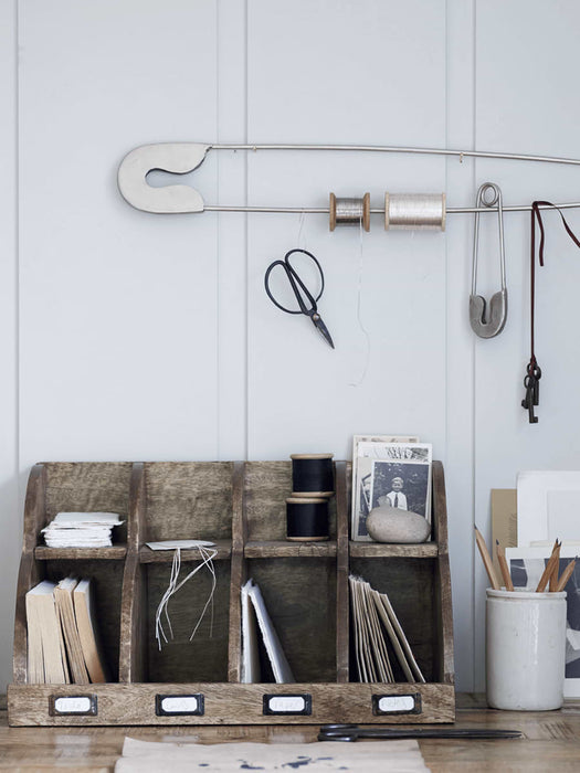 Wooden Letter Rack