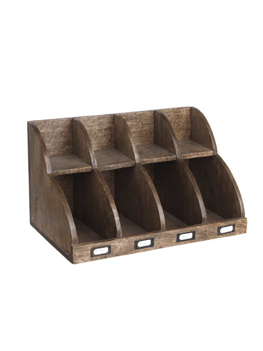 Wooden Letter Rack