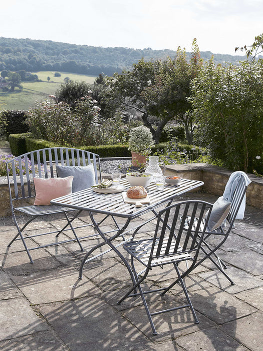 Como Metal Dining Set