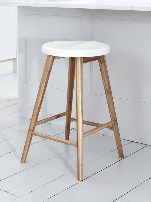 Aalto Bar Stool - White