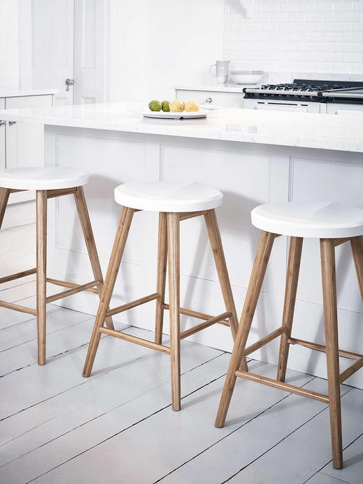 Aalto Bar Stool - White