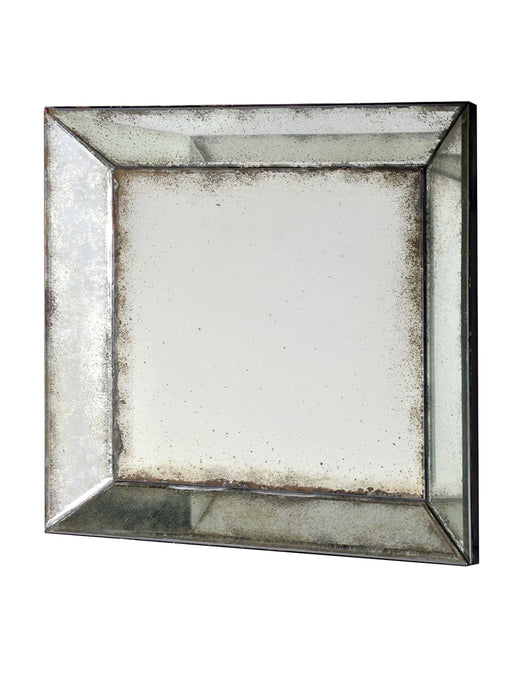 Antiqued Square Mirror