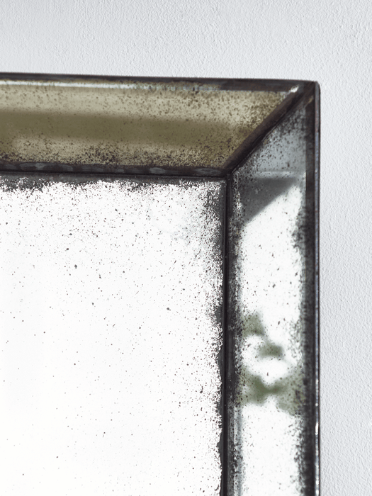 Antiqued Square Mirror