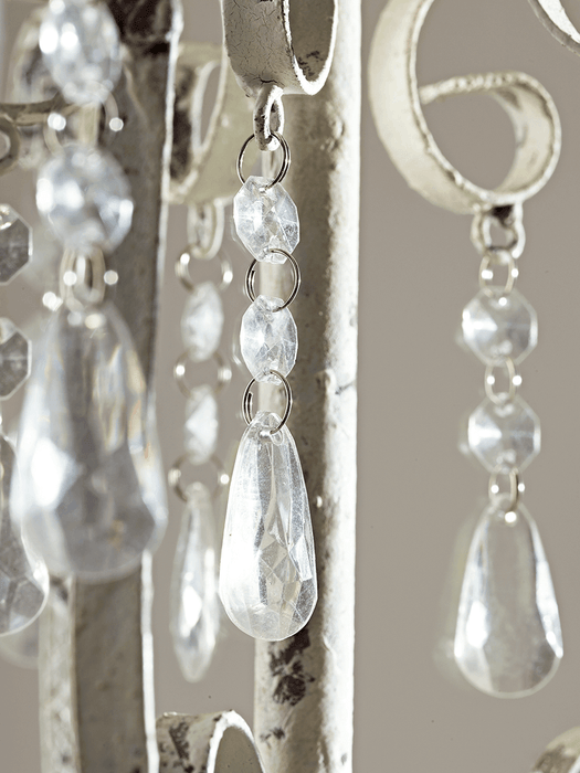 Florence Chandelier - Antique White