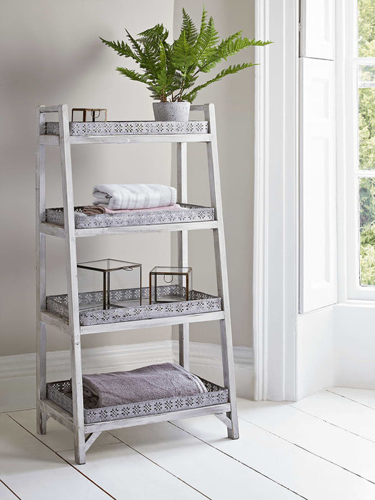 Vintage Lace Edge Shelves