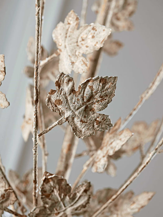 Antique White Leaves Chandelier