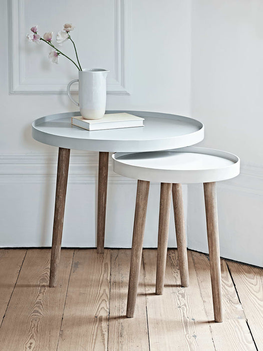 Lina Side Table Small - Putty