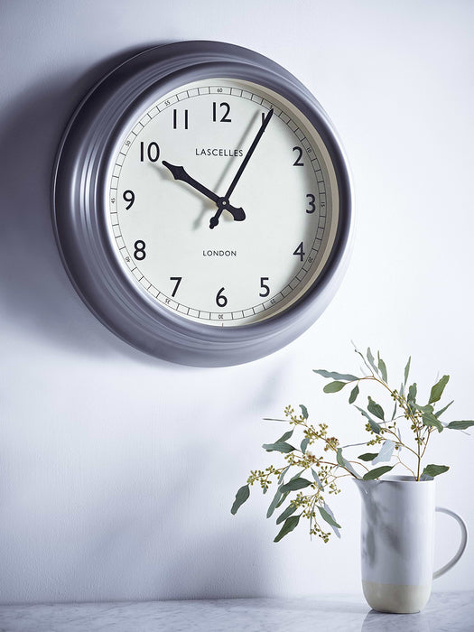Pewter Cased Clock