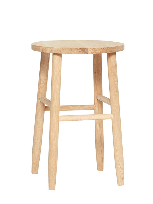 Oak Stool - Low