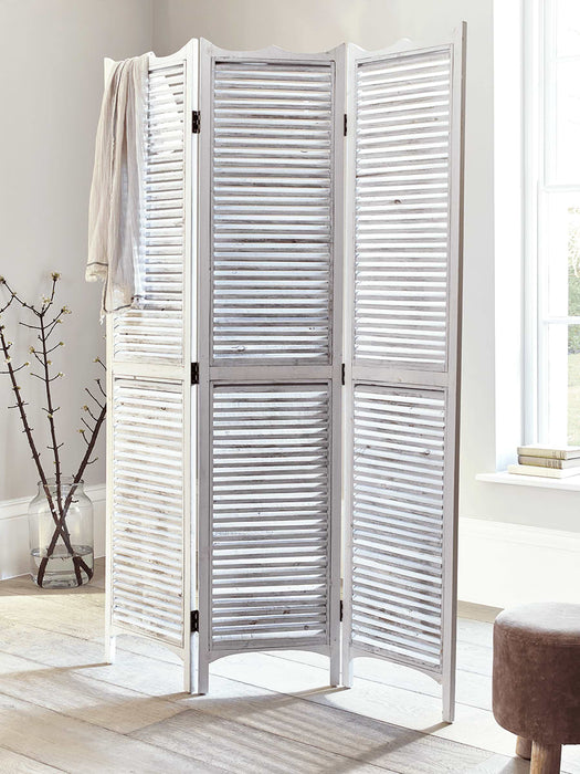 White Wooden Screen
