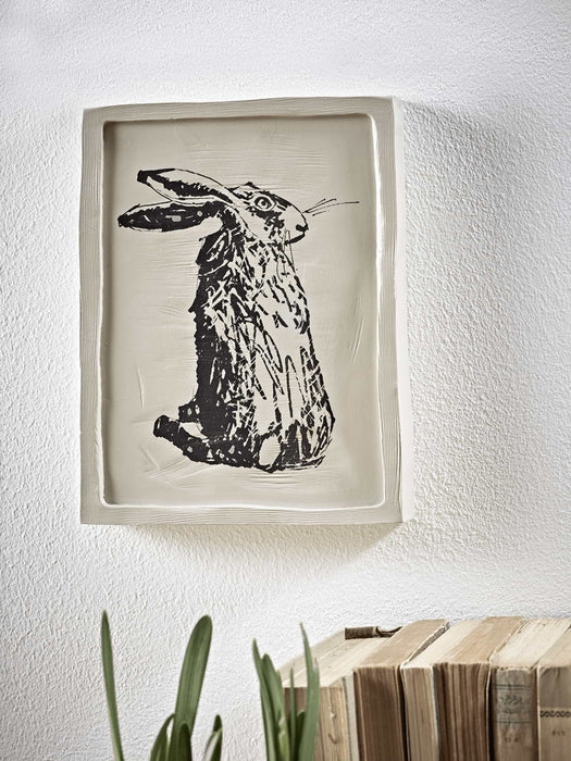 Turning Hare - Standing Print Block