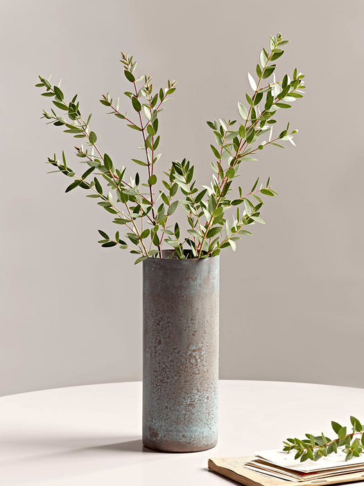Aged Brass Vase