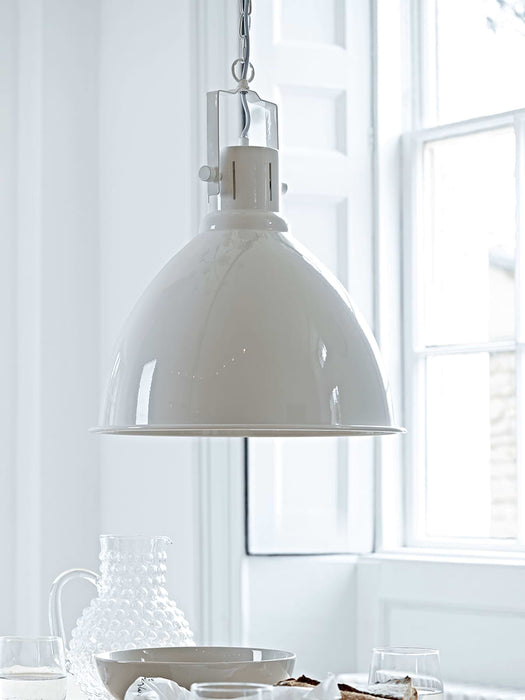 White Industrial Pendant