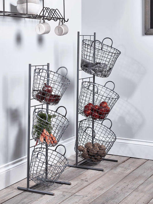 Wire Tier Baskets Small