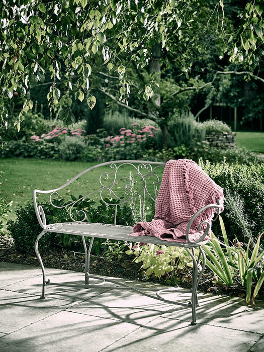 Elegant Metal Bench