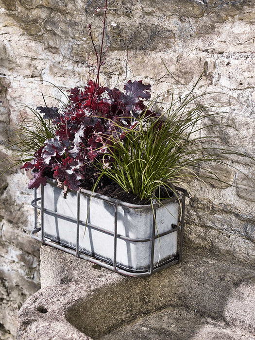 Industrial Style Trough Planter
