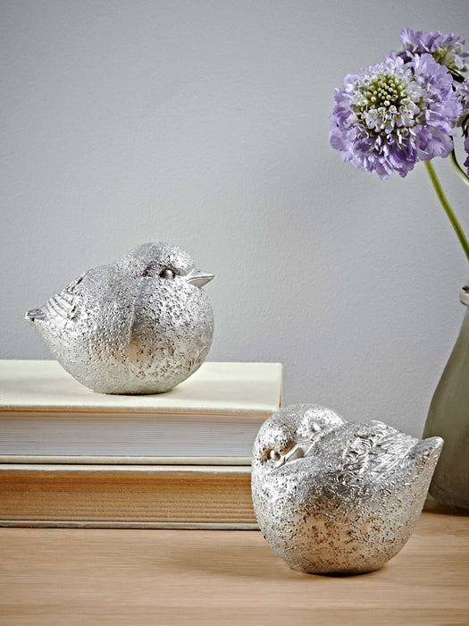 Two Large Silver Chicks