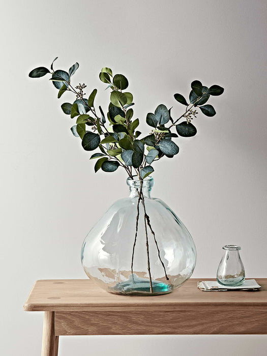 Three Faux Green Eucalyptus Sprays