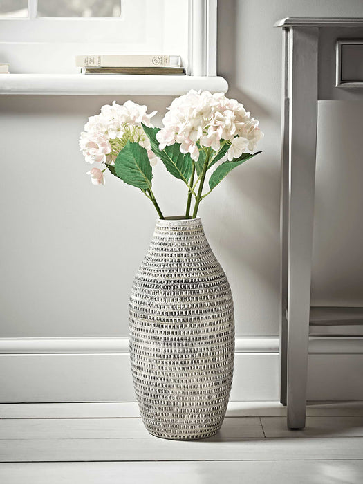 Three Faux Hydrangea - Blush