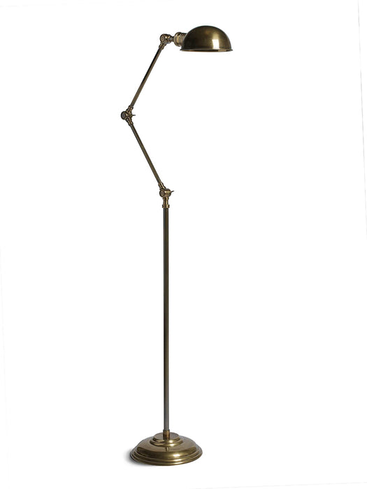 Antique Brass Floor Lamp
