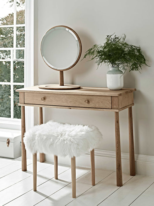 Bergen Oak Dressing Table Mirror