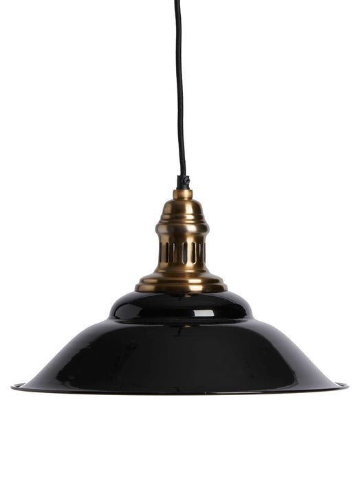 Black & Brass Pendant