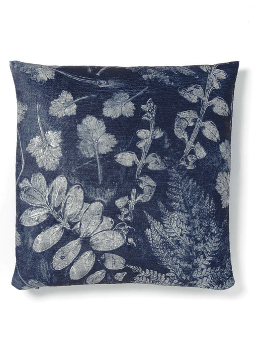 Botanical Cushion - Blue