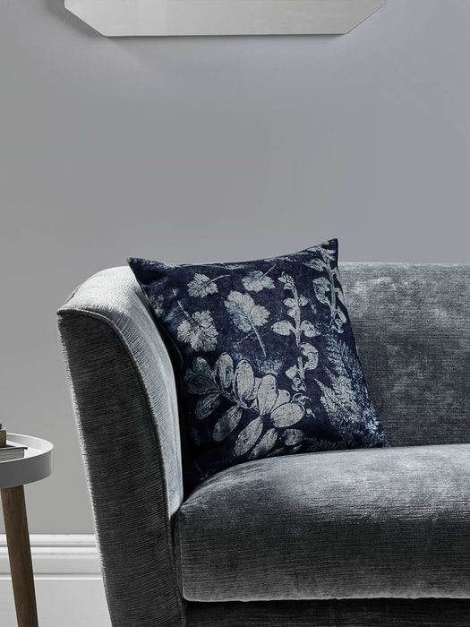 Botanical Cushion - Blue