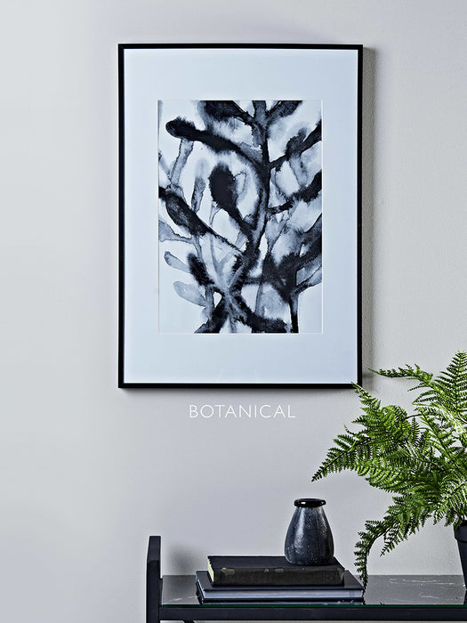Framed Abstract Botanical Print