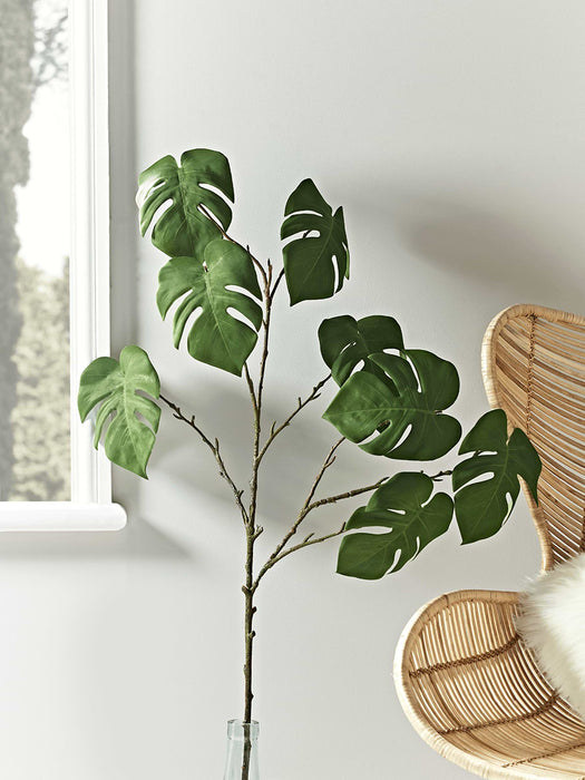 Faux Botanical Monstera Stem