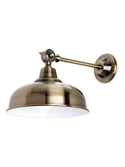 Brass Angle Wall Light