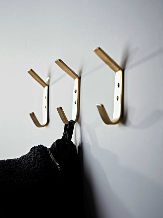 Matte Brass Single Hook