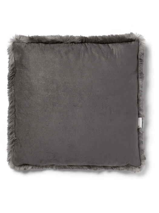 Supersoft Faux Fur Cushion - Russian Blue
