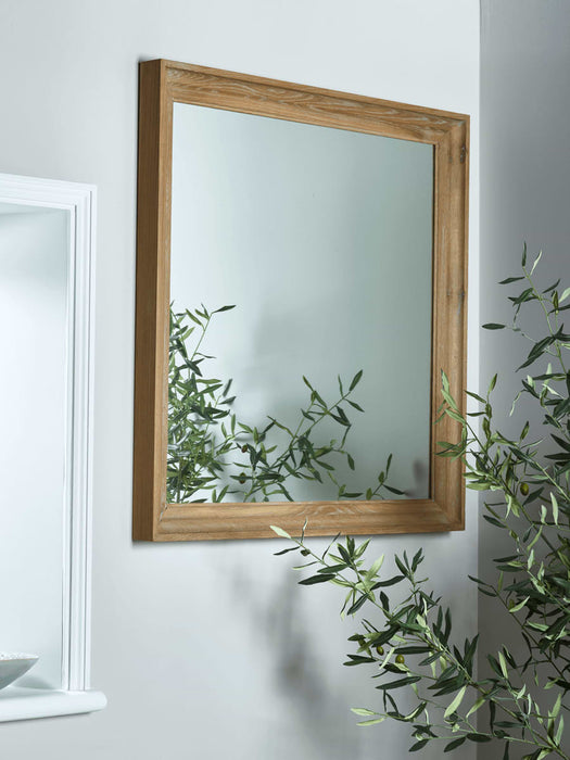 Ember Oak Mirror