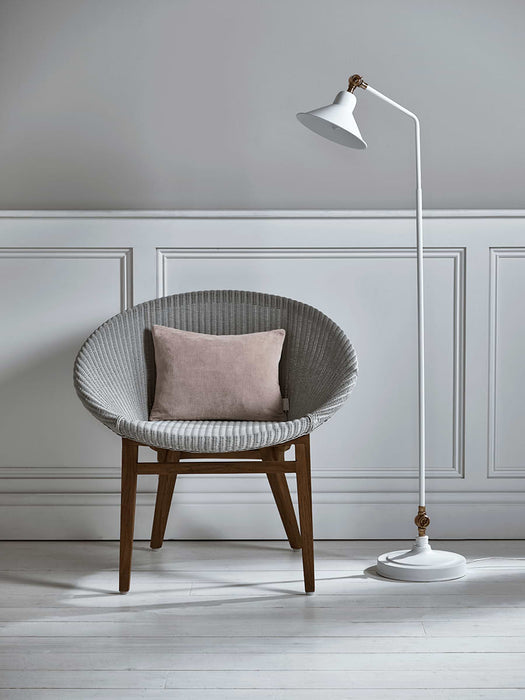 White & Brass Floor lamp