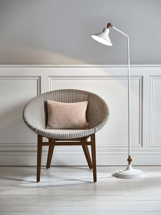 White & Brass Floor lamp