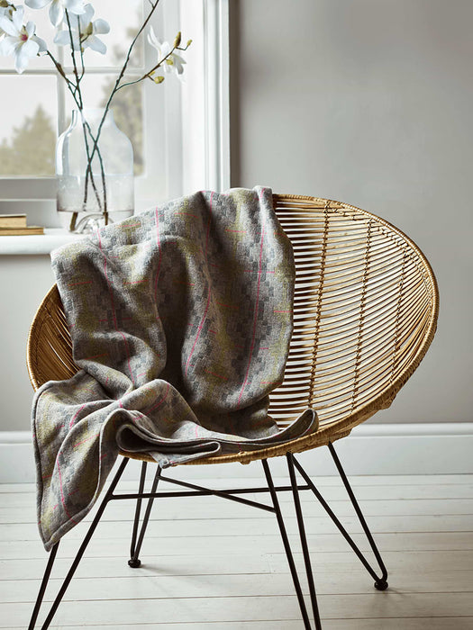 Lambswool Folk Blanket