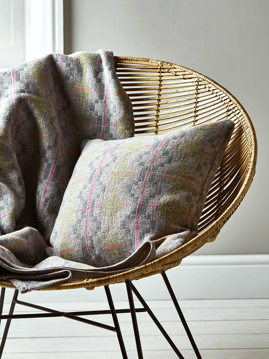 Lambswool Folk Cushion