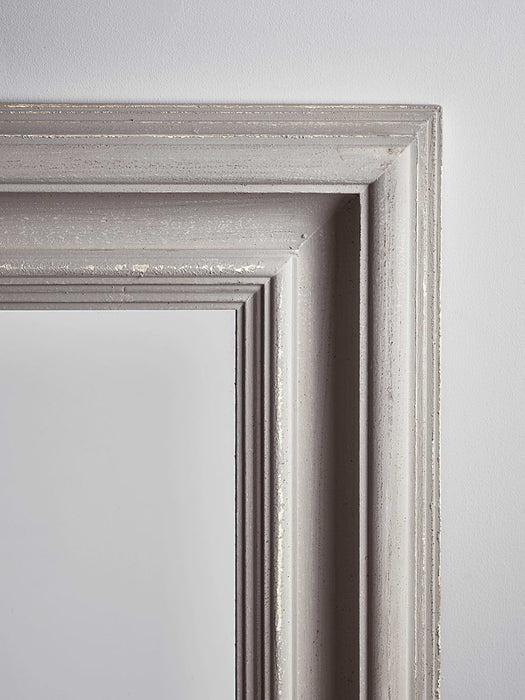 Grey Distressed Frame Mirror