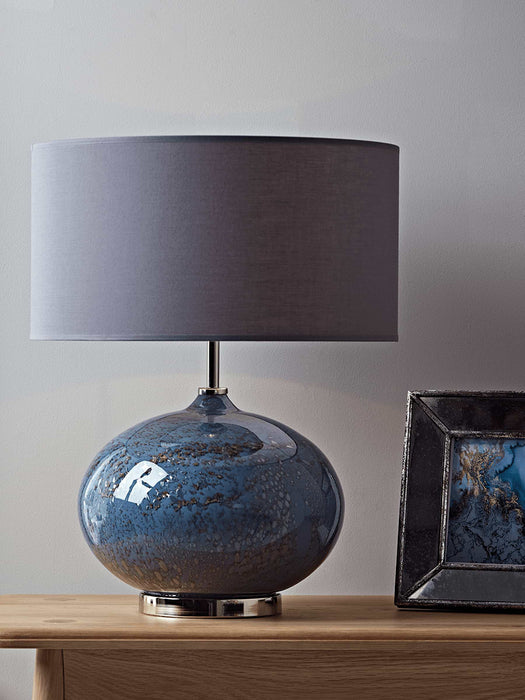 Volcanic Effect Table Lamp - Blue