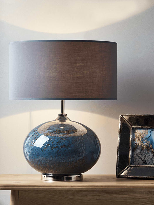 Volcanic Effect Table Lamp - Blue
