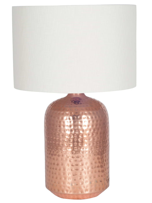 Hammered Table Lamp - Copper