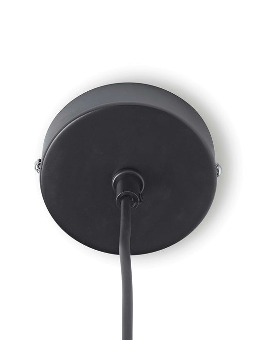 Industrial Glass Parasol Pendant