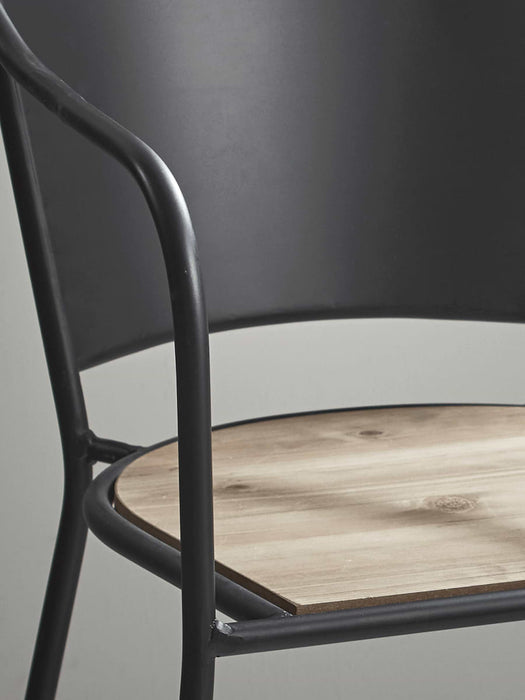 Iron & Wood Chair