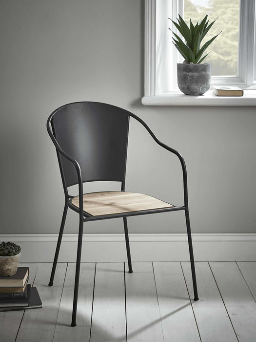 Iron & Wood Chair