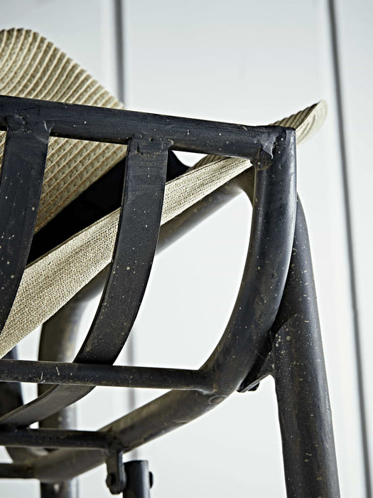 Industrial Iron Clothes Rail - Black